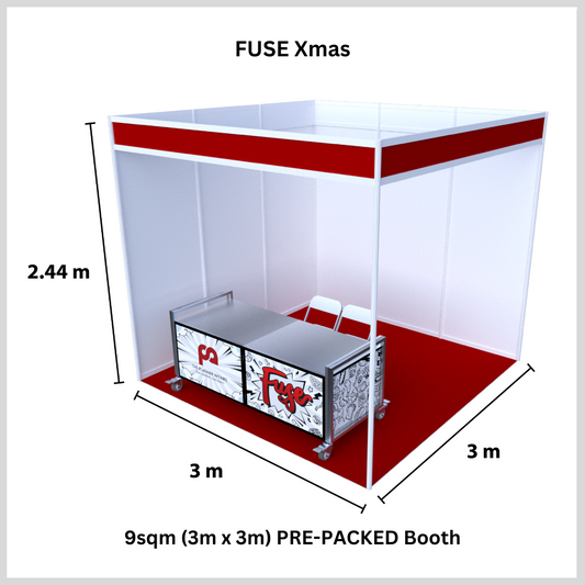 FUSE XMAS F&B BOOTH (PRE-PACKED)