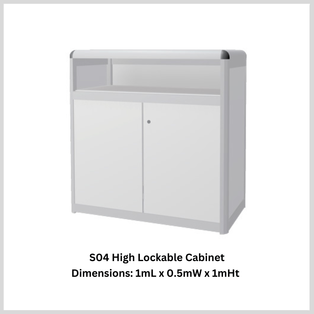 (Add-ons) Lockable Cabinet